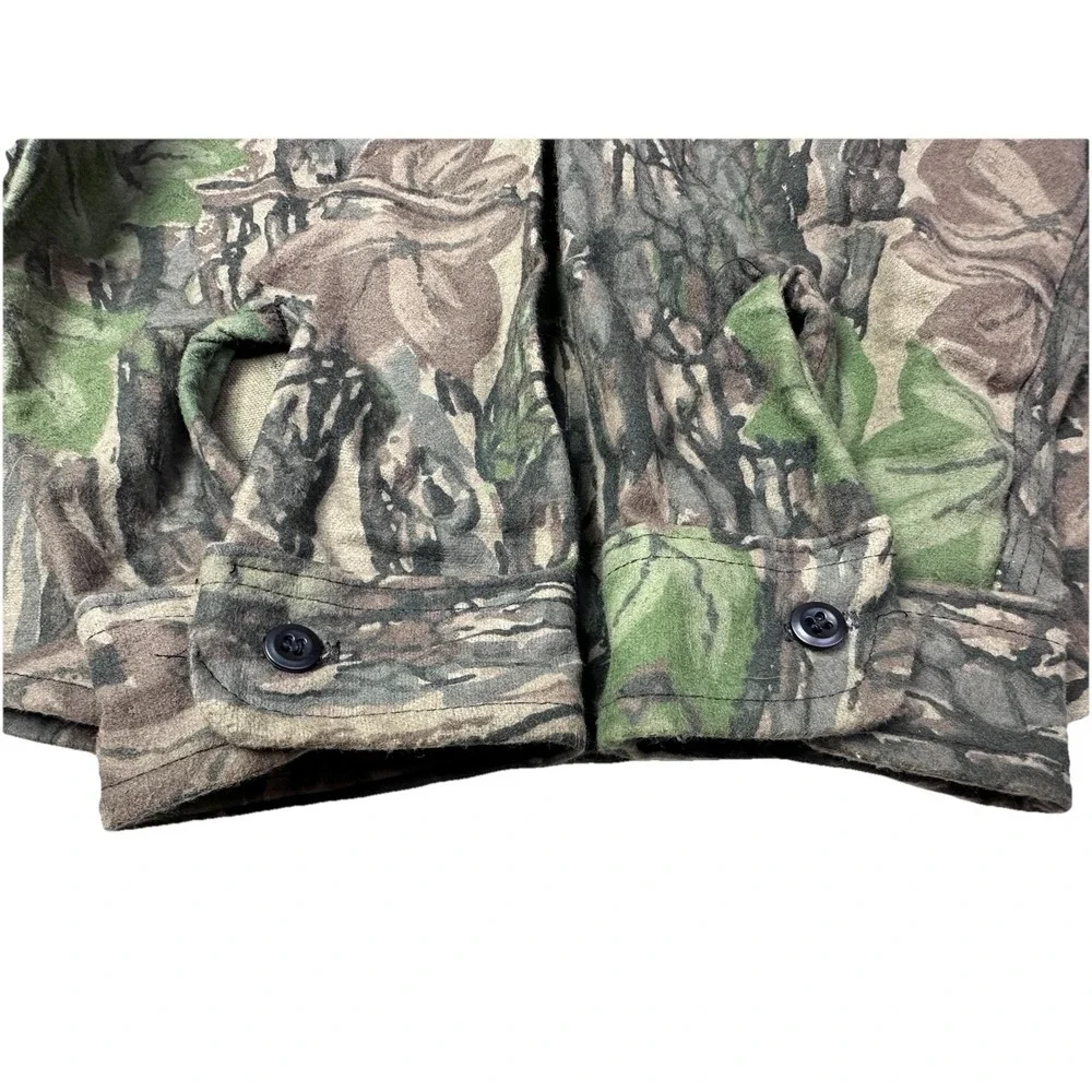 Vtg The Sportsmans Guide Camo Advantage  Hunting Long Sleeve Shirt Men's 2xl USA